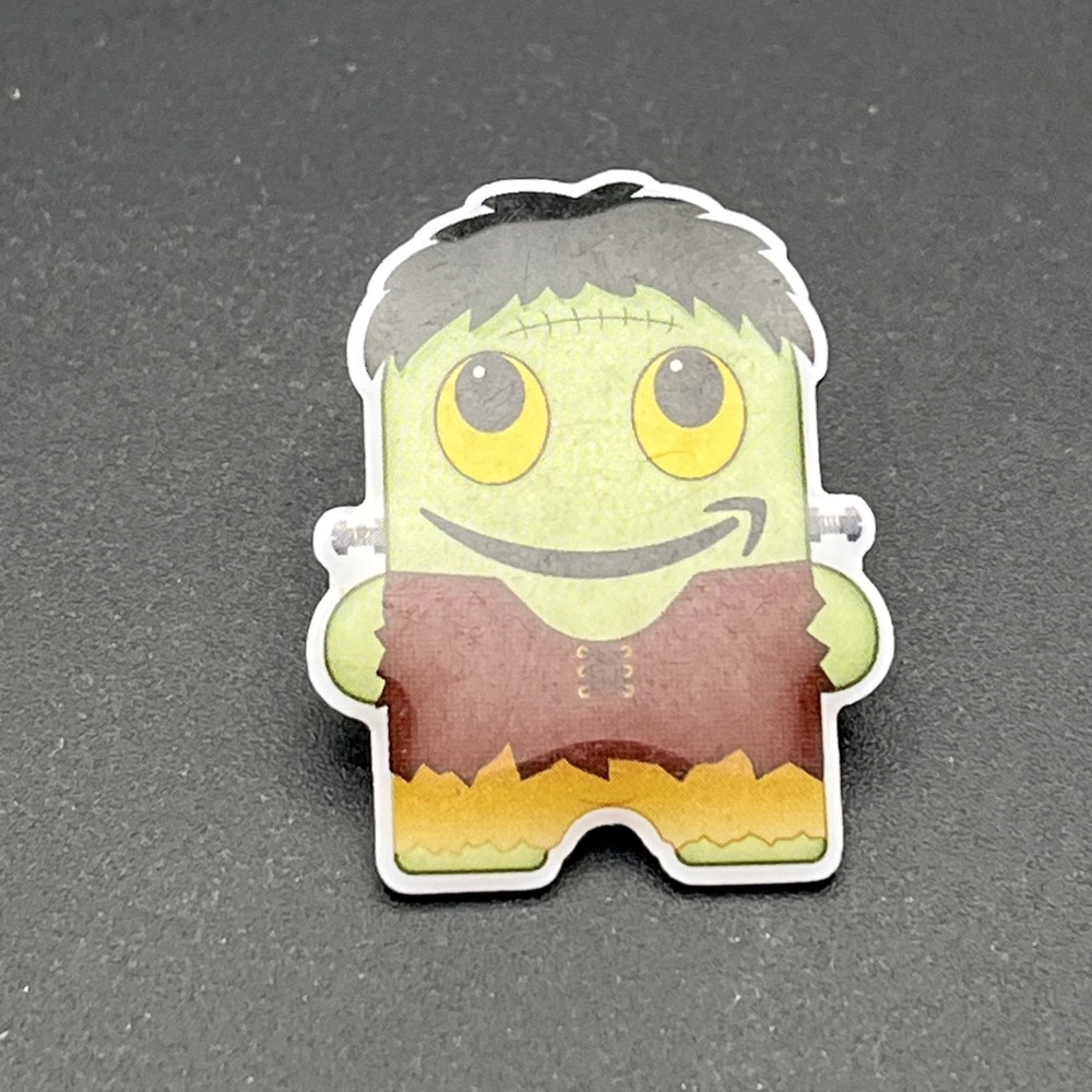 Amazon Peccy Mascot Frankenstein Halloween Lapel Hat Pin